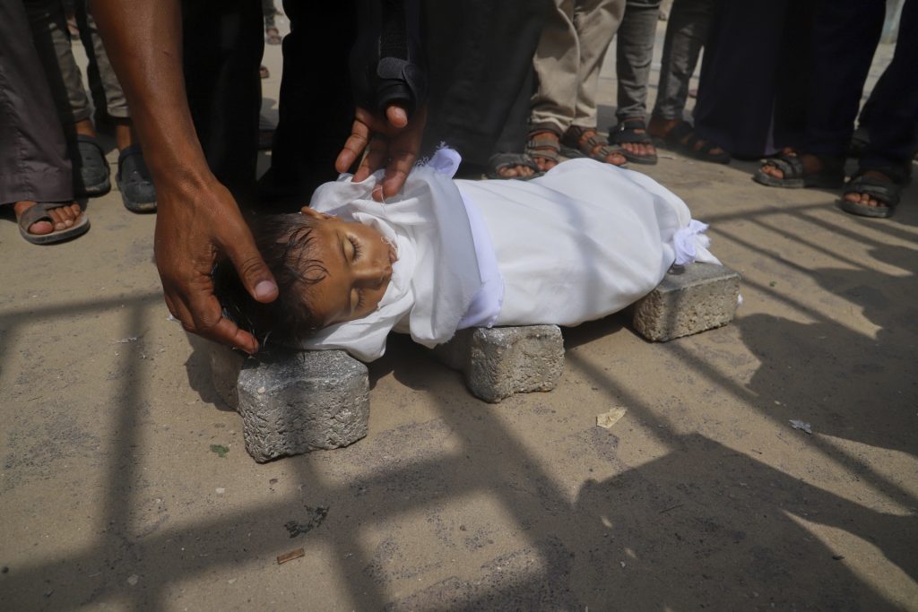 Aptopix mideast wars gaza hunger