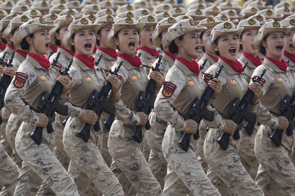 China parade