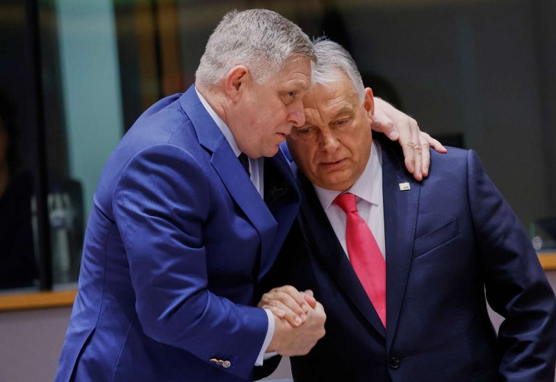 Fico, orban aptopix belgium eu summit 58142 21.3.2025
