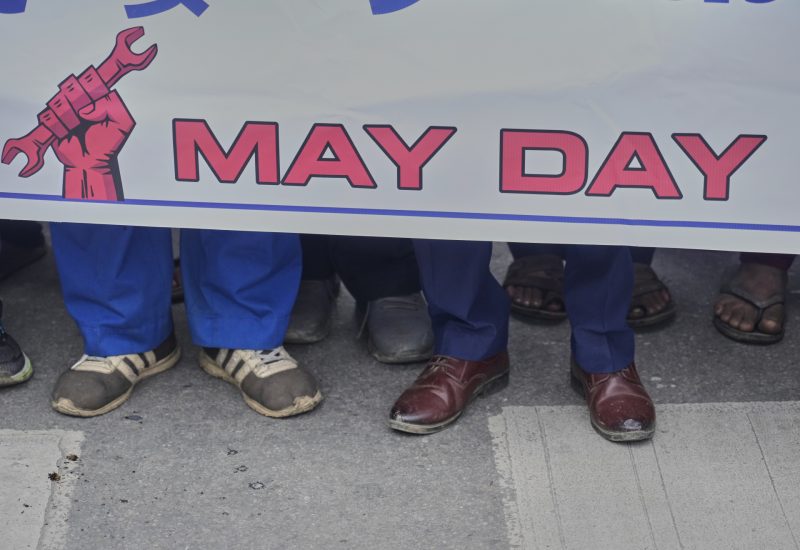 Nepal may day labor