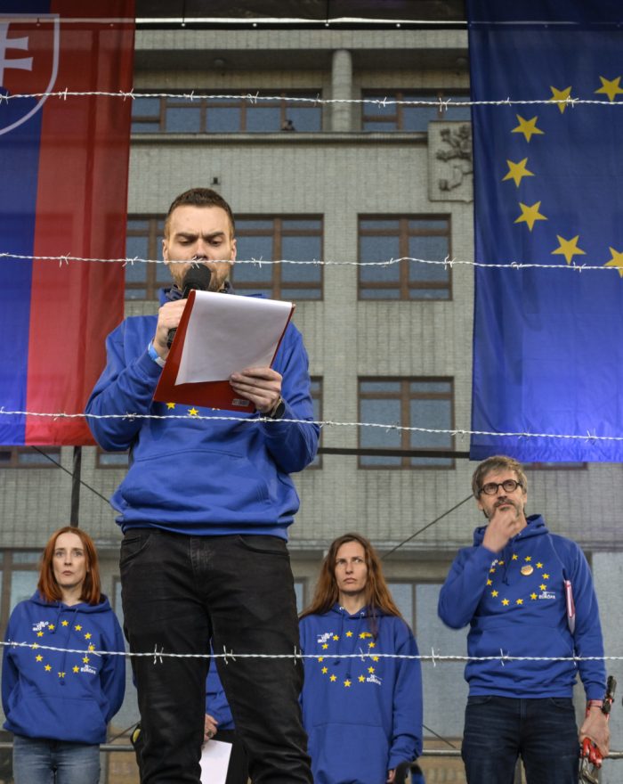 ZhromaŽdenie: slovensko je európa! v bratislave