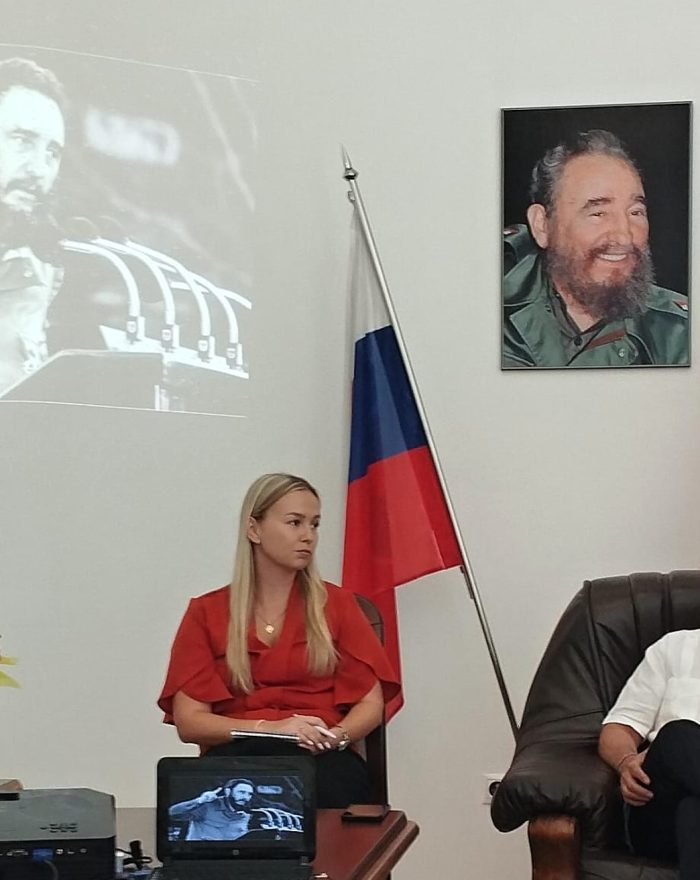 Fidel castro 99. výročie, foto facebook.com embajadacubaeslovaquia 1920
