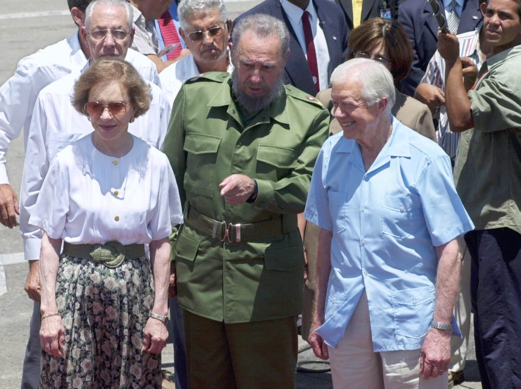 Jimmy carter fidel castro