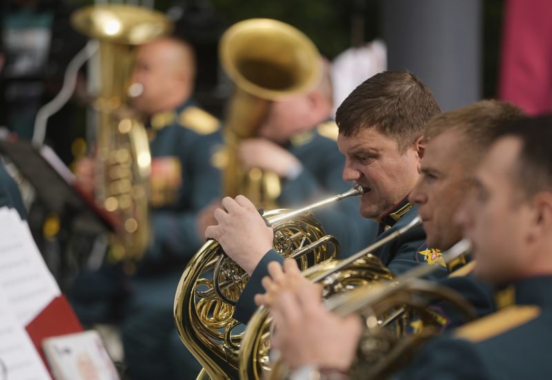 Russia military music festival