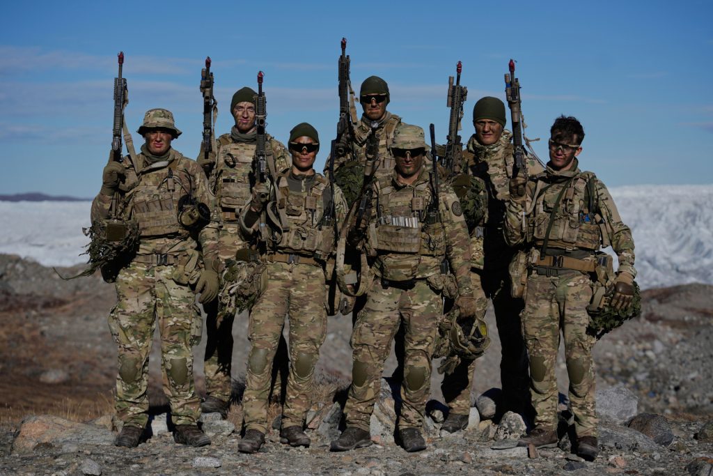 Greenland nato military exercise