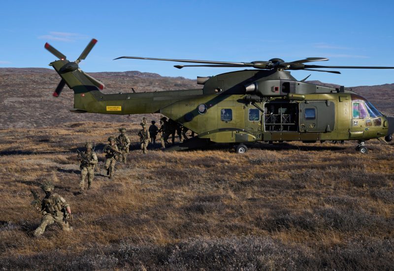 Greenland nato military exercise