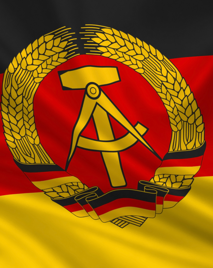 Nemecká demokratická republika vlajka canva.com