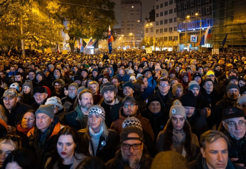 ZhromaŽdenie: výročie nežnej revolúcie