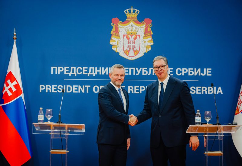 Prezident: návšteva v srbsku