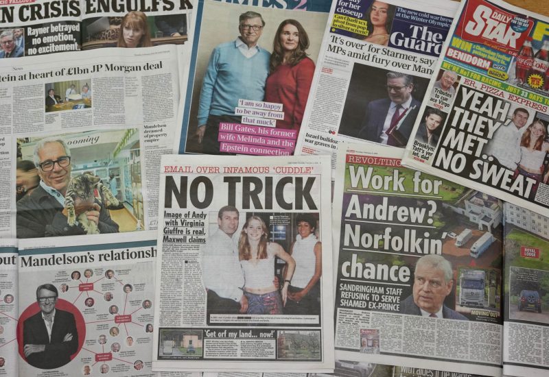 Jeffrey Epstein Britain