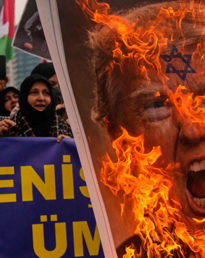 APTOPIX Turkey Iran US Israel Protests