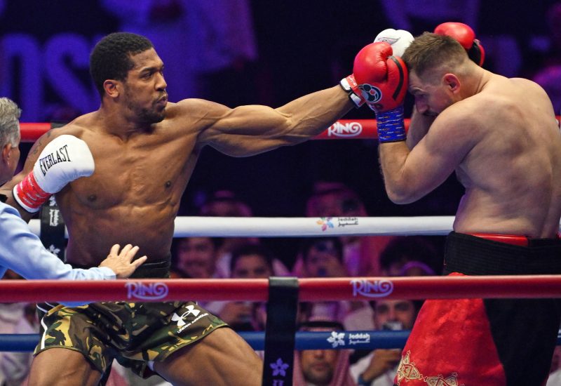 APTOPIX Saudi Arabia Boxing